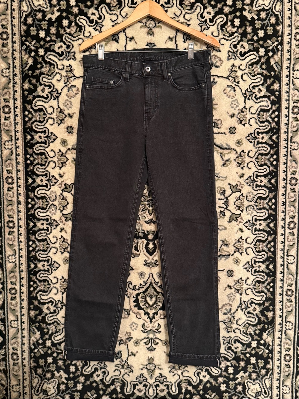 H&M selvedge slim denim jeans